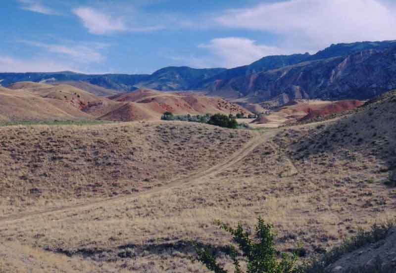 Wyoming ranches often rim or inter-finger BLM land